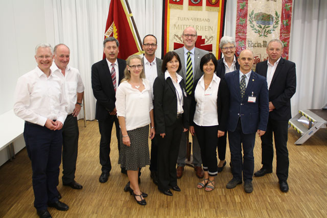 das präsidium des turnverbandes mittelrhein